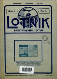 Lotnik i Automobilista 1911 nr 4