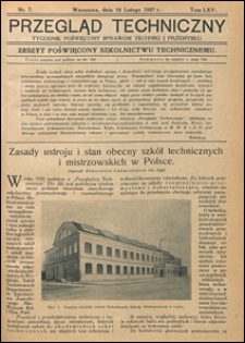 Przegląd Techniczny 1927 nr 7