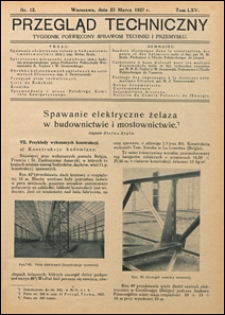 Przegląd Techniczny 1927 nr 12
