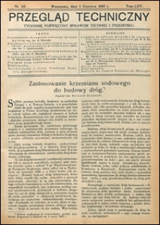 Przegląd Techniczny 1927 nr 22