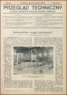 Przegląd Techniczny 1927 nr 25