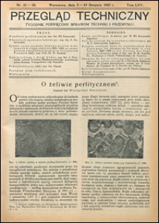 Przegląd Techniczny 1927 nr 31-32