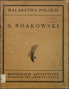 Malarstwo polskie. Stanisław Noakowski