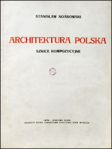Architektura polska. Szkice kompozycyjne