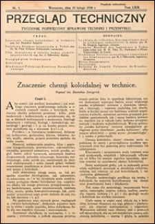 Przegląd Techniczny 1930 nr 7