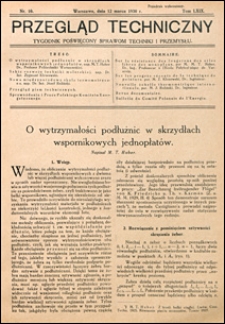 Przegląd Techniczny 1930 nr 10