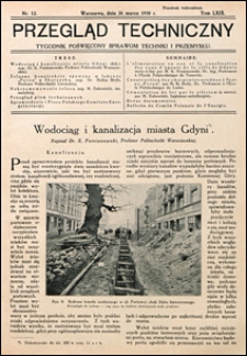 Przegląd Techniczny 1930 nr 12