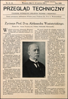 Przegląd Techniczny 1930 nr 23-24