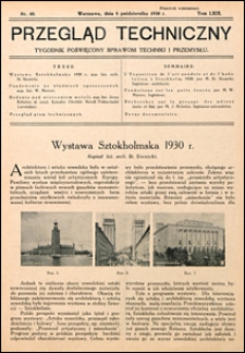 Przegląd Techniczny 1930 nr 40
