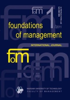 Foundations of Management 2011 nr 1