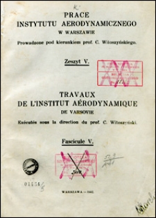 Prace doświadczalne wykonane w czasie od 1927-1931 r.