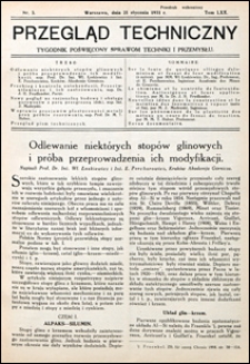 Przegląd Techniczny 1931 nr 3