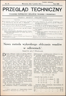 Przegląd Techniczny 1931 nr 49