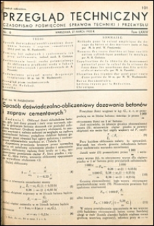Przegląd Techniczny 1935 nr 6