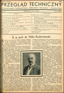 Przegląd Techniczny 1935 nr 13