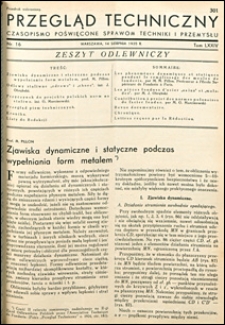 Przegląd Techniczny 1935 nr 16