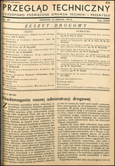 Przegląd Techniczny 1935 nr 19