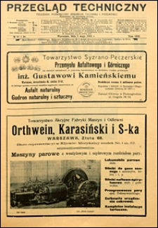 Przegląd Techniczny 1915 nr 17-18
