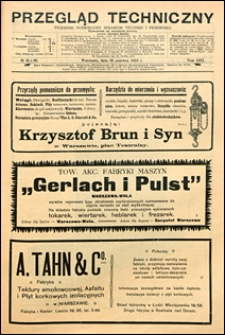 Przegląd Techniczny 1915 nr 25-26