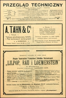 Przegląd Techniczny 1915 nr 35-36