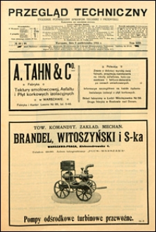 Przegląd Techniczny 1915 nr 39-40