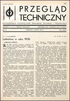 Przegląd Techniczny 1937 nr 5