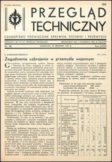 Przegląd Techniczny 1937 nr 20