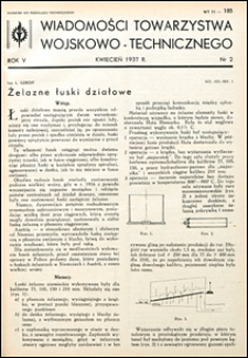 Wiadomości Towarzystwa Wojskowo-Technicznego 1937 nr 2