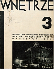 Wnętrze 1932 nr 3