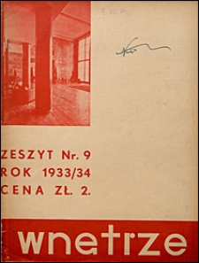 Wnętrze 1933/34 nr 9