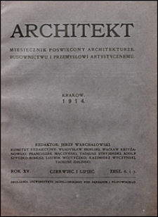 Architekt 1914 nr 6-7