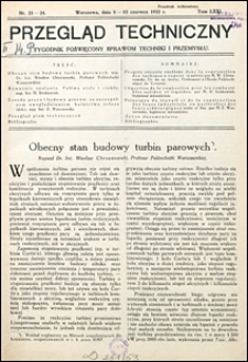 Przegląd Techniczny 1932 nr 23-24