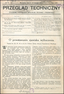Przegląd Techniczny 1932 nr 31-32