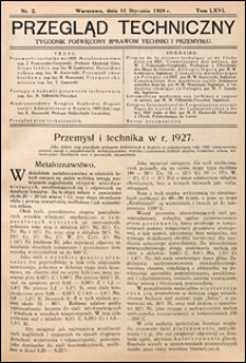 Przegląd Techniczny 1928 nr 2