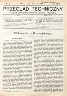 Przegląd Techniczny 1928 nr 24