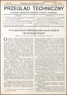 Przegląd Techniczny 1928 nr 52