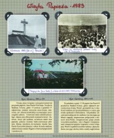 Stadion X-lecia. Wizyta papieża 1983