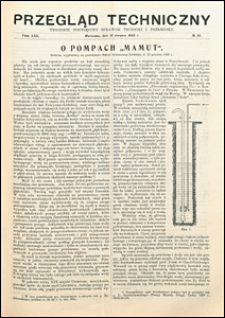 Przegląd Techniczny 1903 nr 32