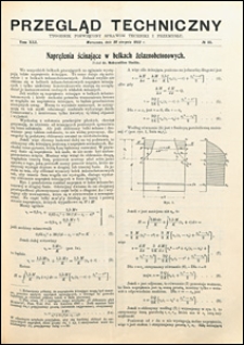 Przegląd Techniczny 1903 nr 33