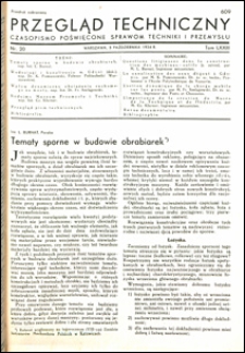 Przegląd Techniczny 1934 nr 20