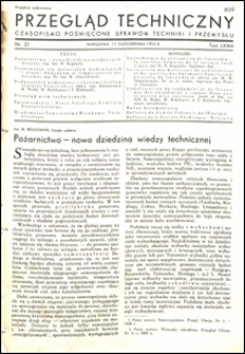 Przegląd Techniczny 1934 nr 21