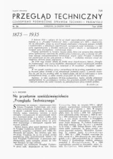 Przegląd Techniczny 1934 nr 26