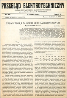 Przegląd Elektrotechniczny 1934 nr 12