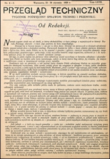 Przegląd Techniczny 1929 nr 4-5