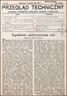 Przegląd Techniczny 1929 nr 43