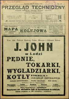 Przegląd Techniczny 1923 nr 5