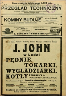 Przegląd Techniczny 1923 nr 13