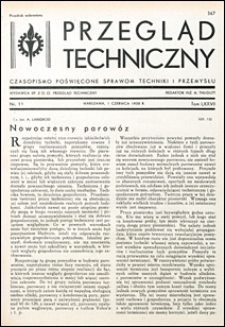 Przegląd Techniczny 1938 nr 11