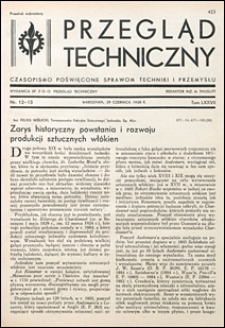 Przegląd Techniczny 1938 nr 12-13