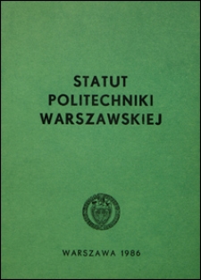 Statut Politechniki Warszawskiej 1986